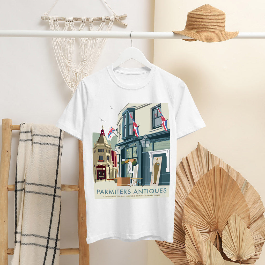 Parmiters Antiques T-Shirt by Dave Thompson