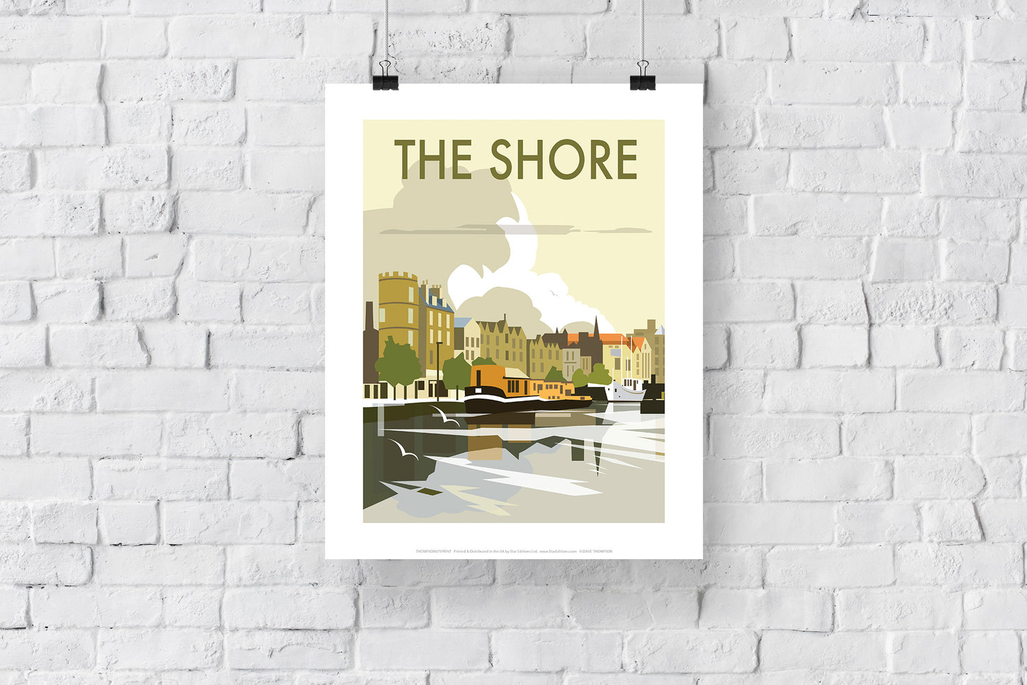 The Shore, Leith, Scotland - Art Print