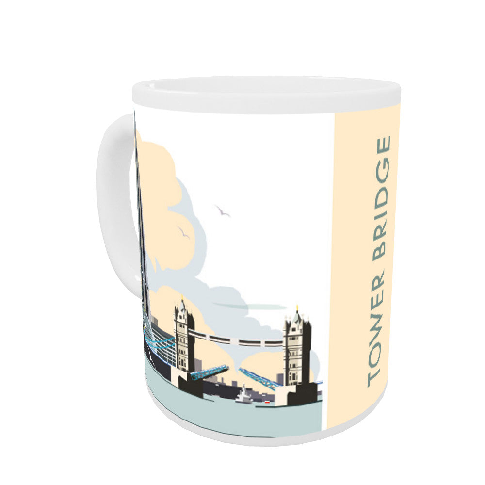 Tower Bridge and The Shard, London Coloured Insert Mug