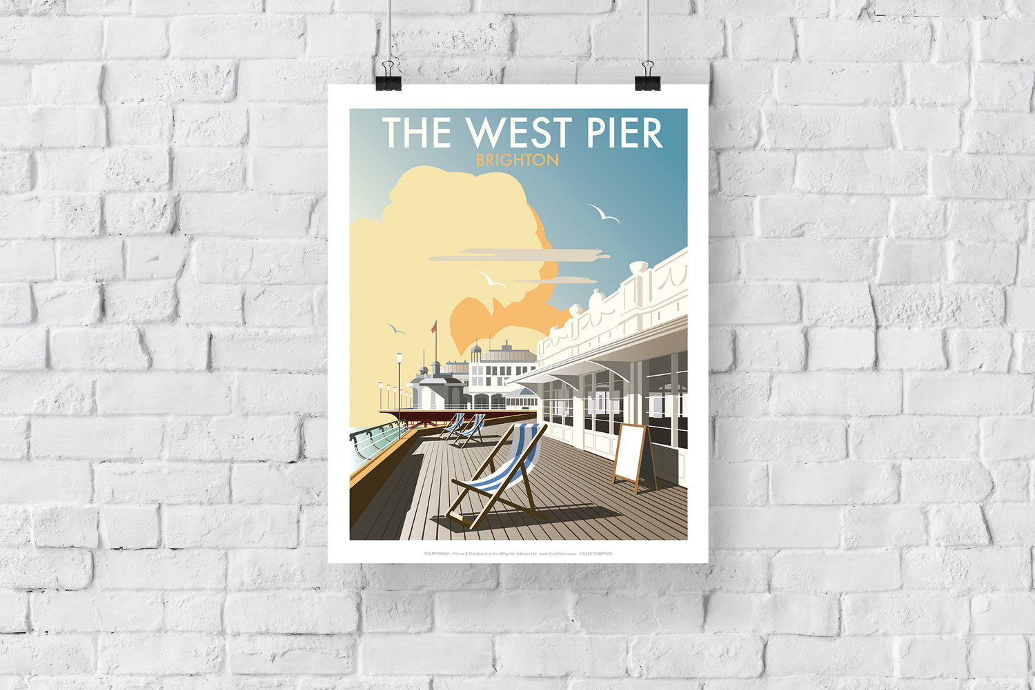 The West Pier, Brighton - Art Print