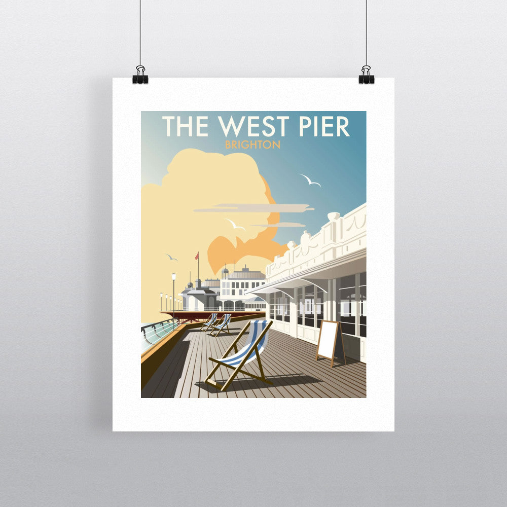 The West Pier, Brighton - Art Print