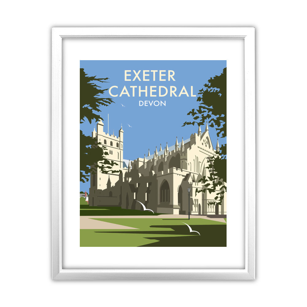 Exeter Cathedral, Devon - Art Print