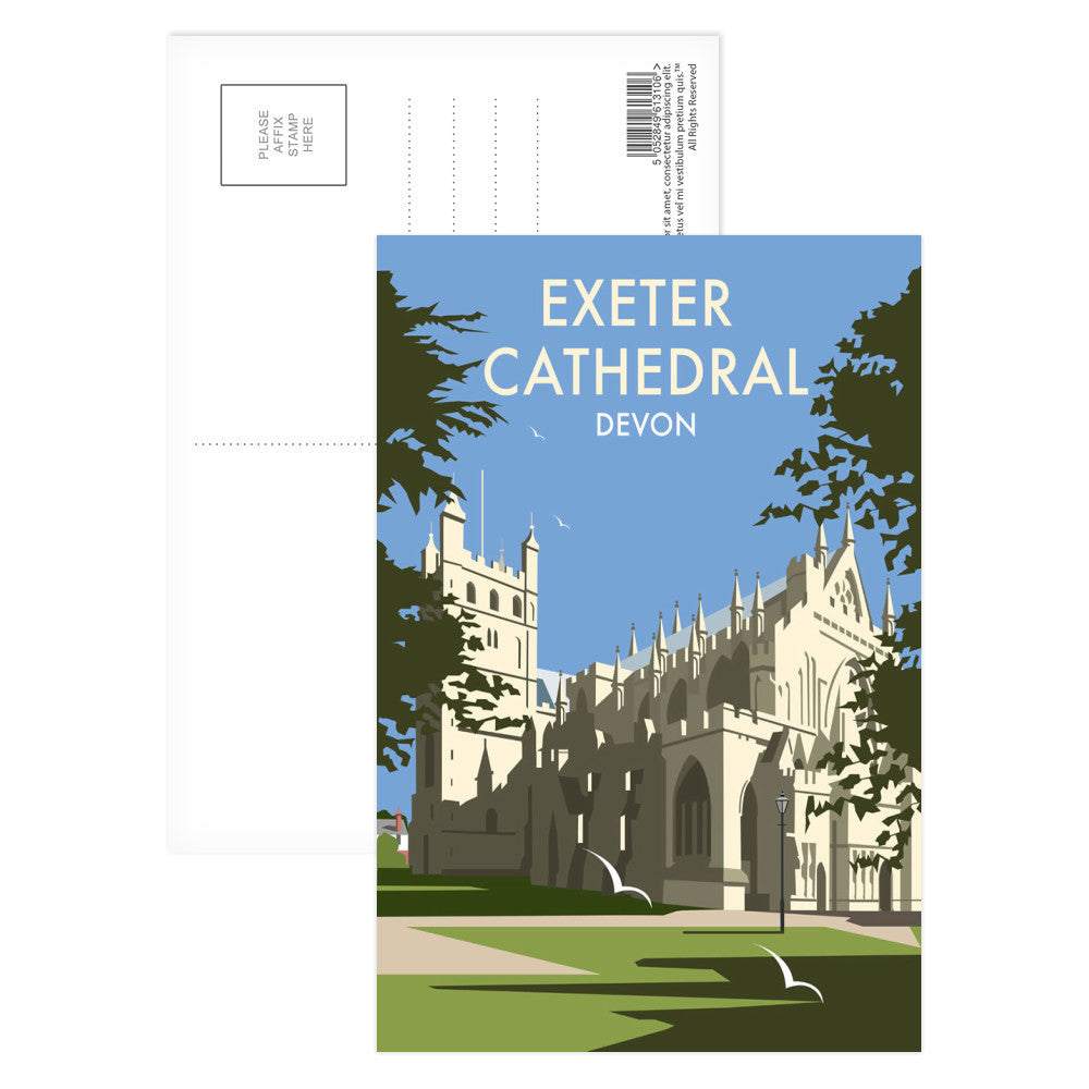 Exeter Cathedral, Devon Postcard Pack