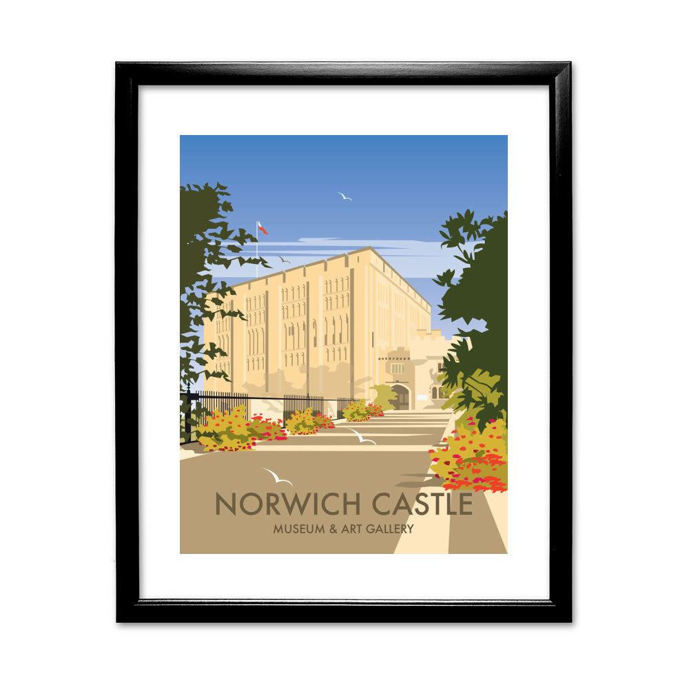 Norwich Castle, Norfolk - Art Print