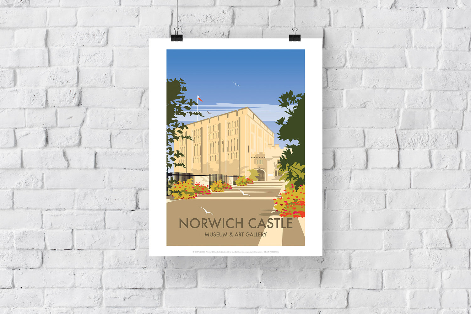 Norwich Castle, Norfolk - Art Print