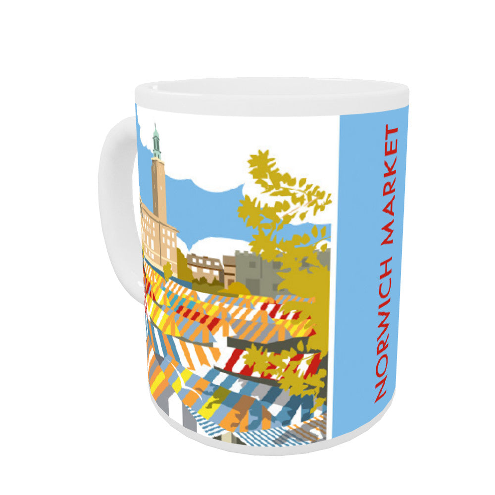 Norwich Market, Norfolk Coloured Insert Mug