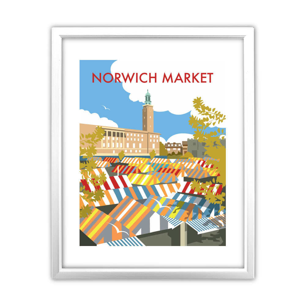 Norwich Market, Norfolk - Art Print