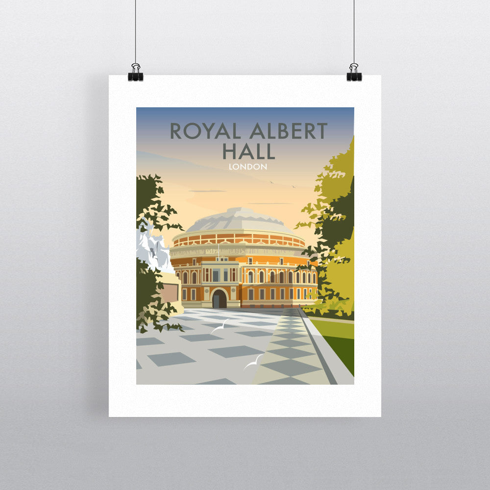 The Royal Albert Hall, London - Art Print