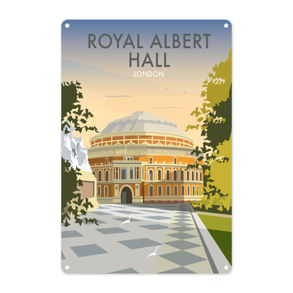 The Royal Albert Hall, London Metal Sign