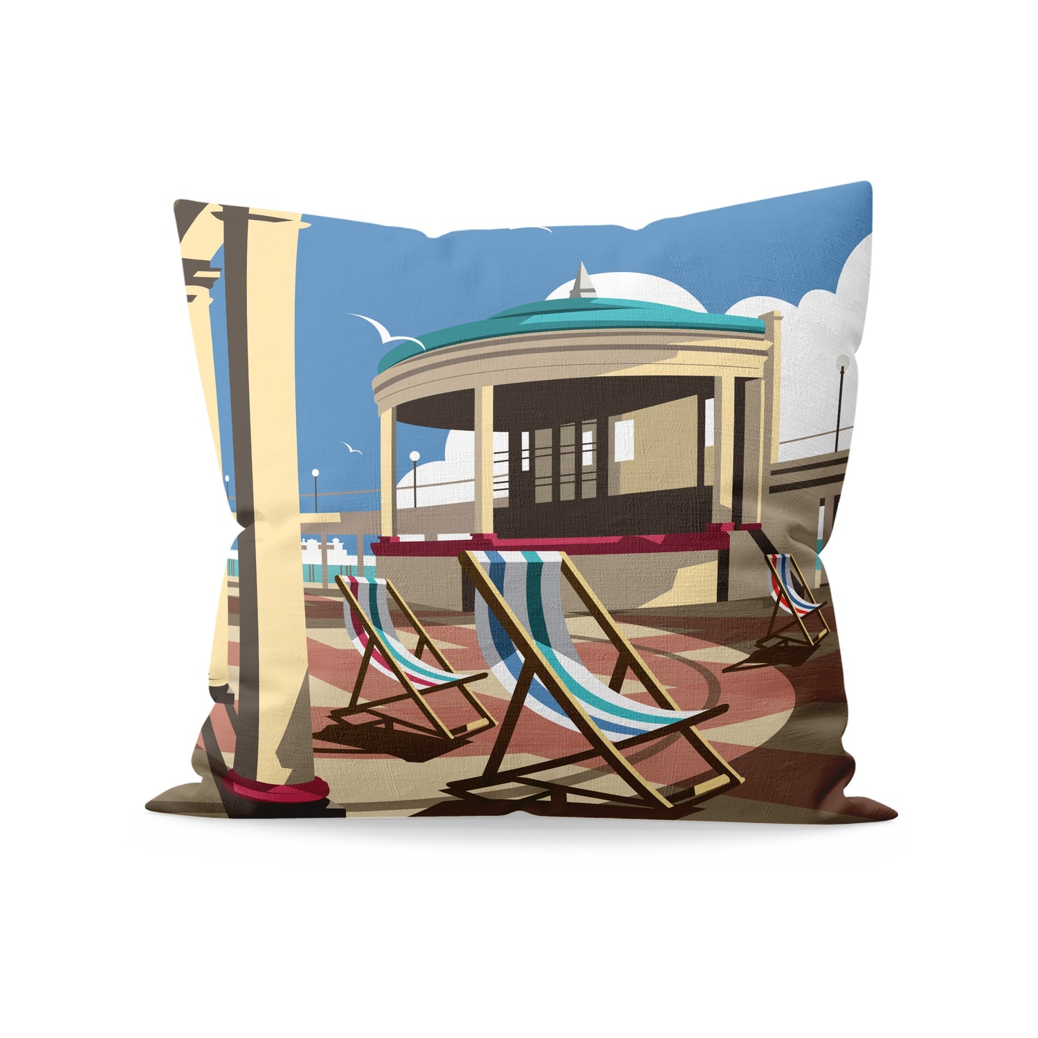 Eastbourne Bandstand Blank Cushion