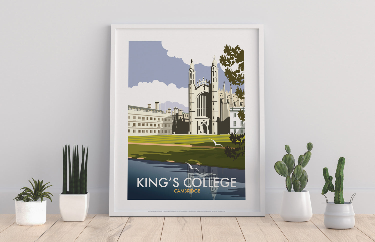 King's College, Cambridge - Art Print