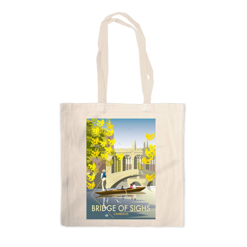 The Bridge of Sighs, Cambridge Canvas Tote Bag