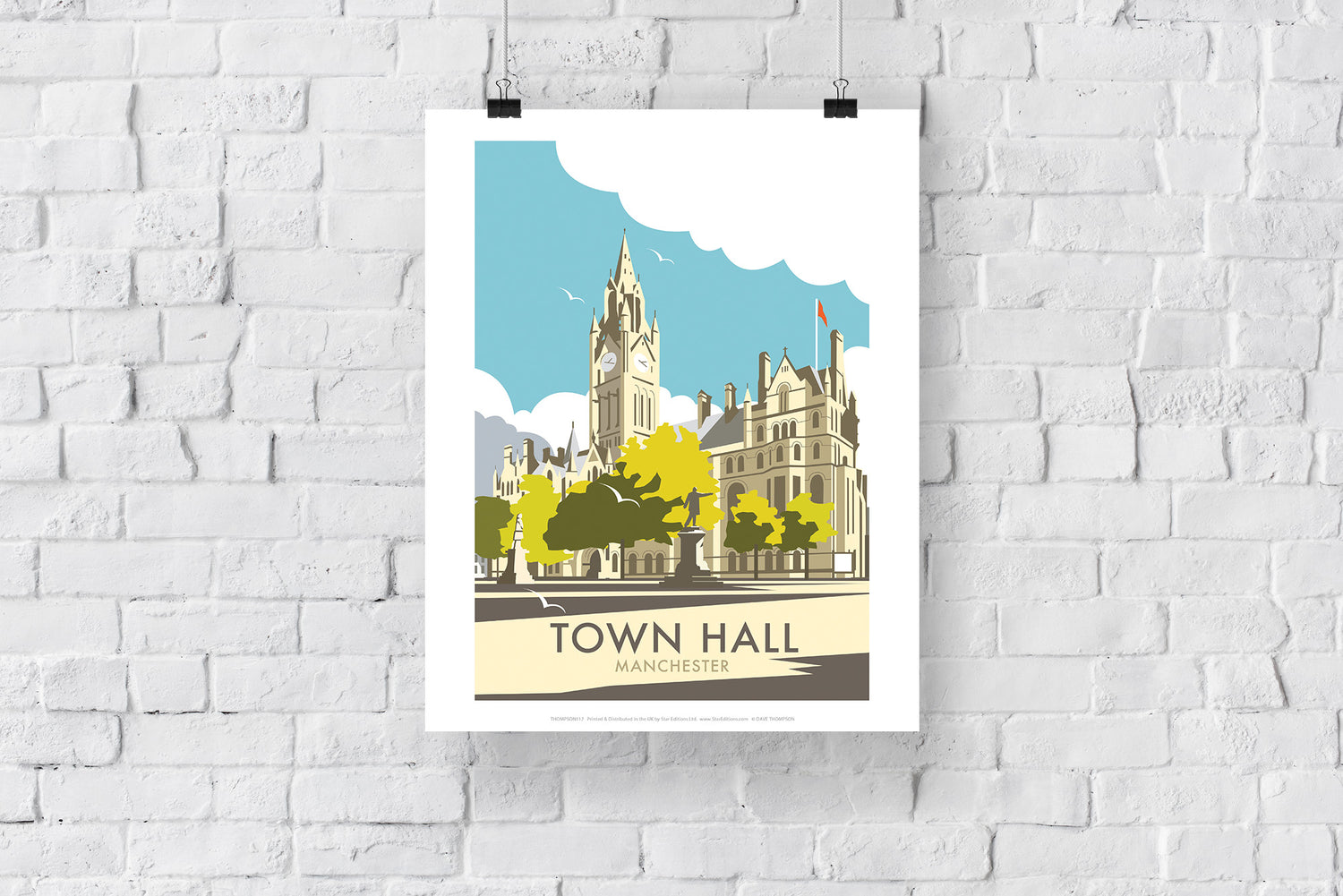 Manchester Town Hall - Art Print