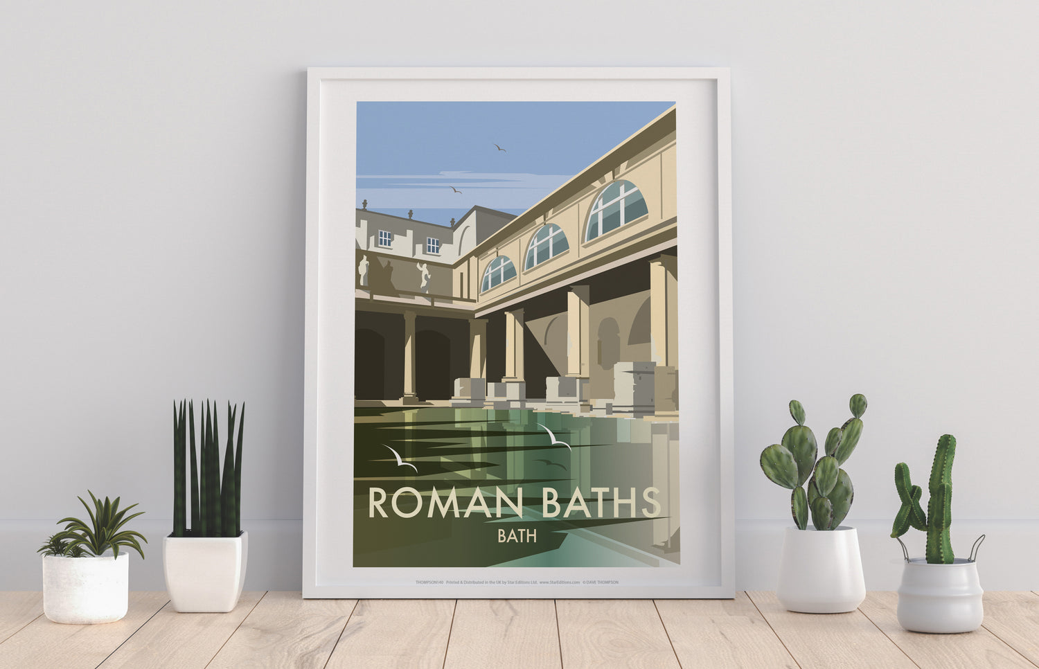 Roman Baths, Bath - Art Print