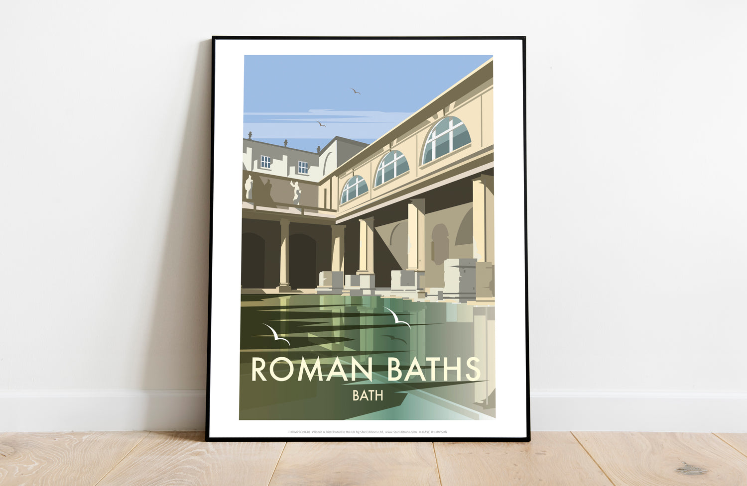 Roman Baths, Bath - Art Print