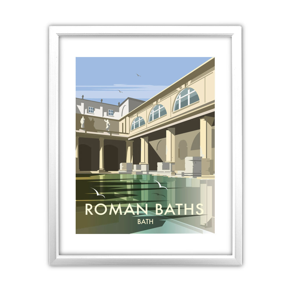 Roman Baths, Bath - Art Print