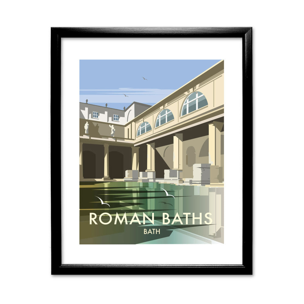 Roman Baths, Bath - Art Print