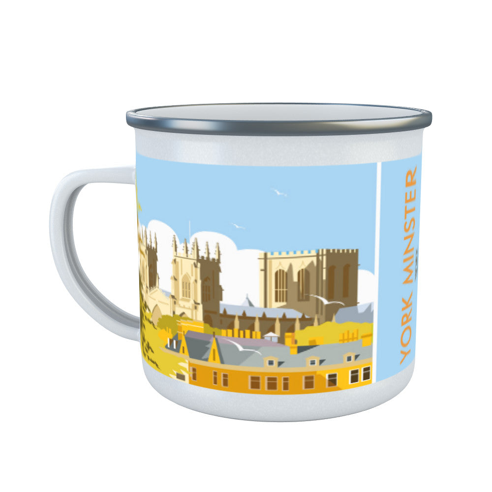 York Minster Enamel Mug