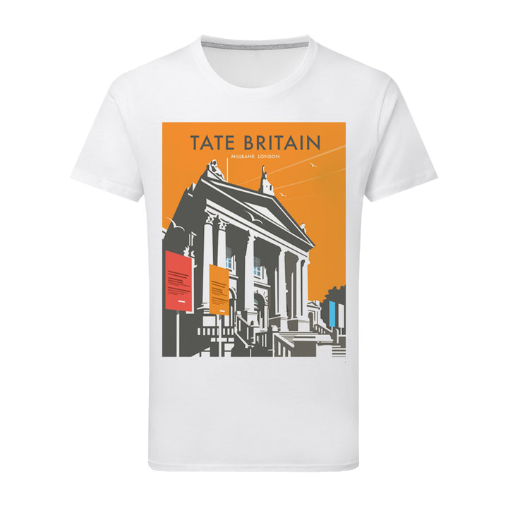 Tate Britain, Orange T-Shirt by Dave Thompson