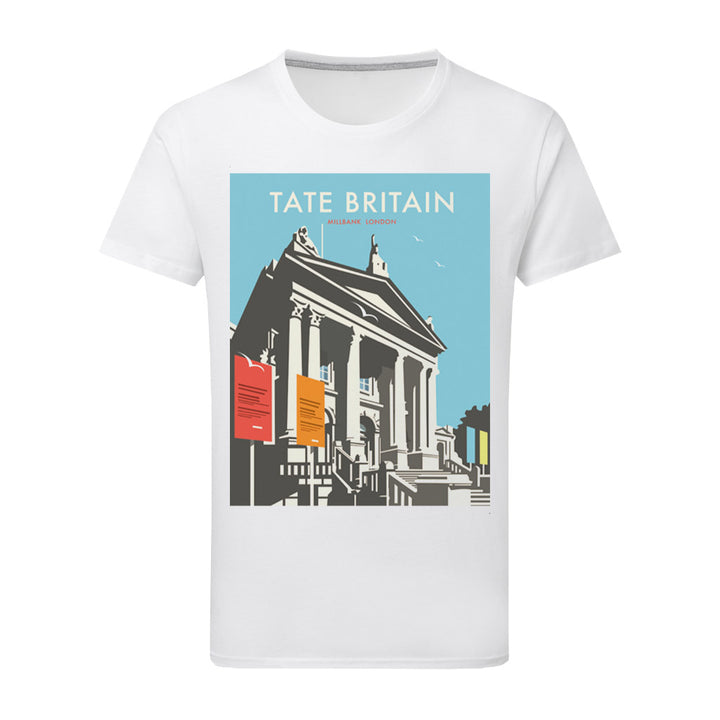 Tate Britain, Blue T-Shirt by Dave Thompson