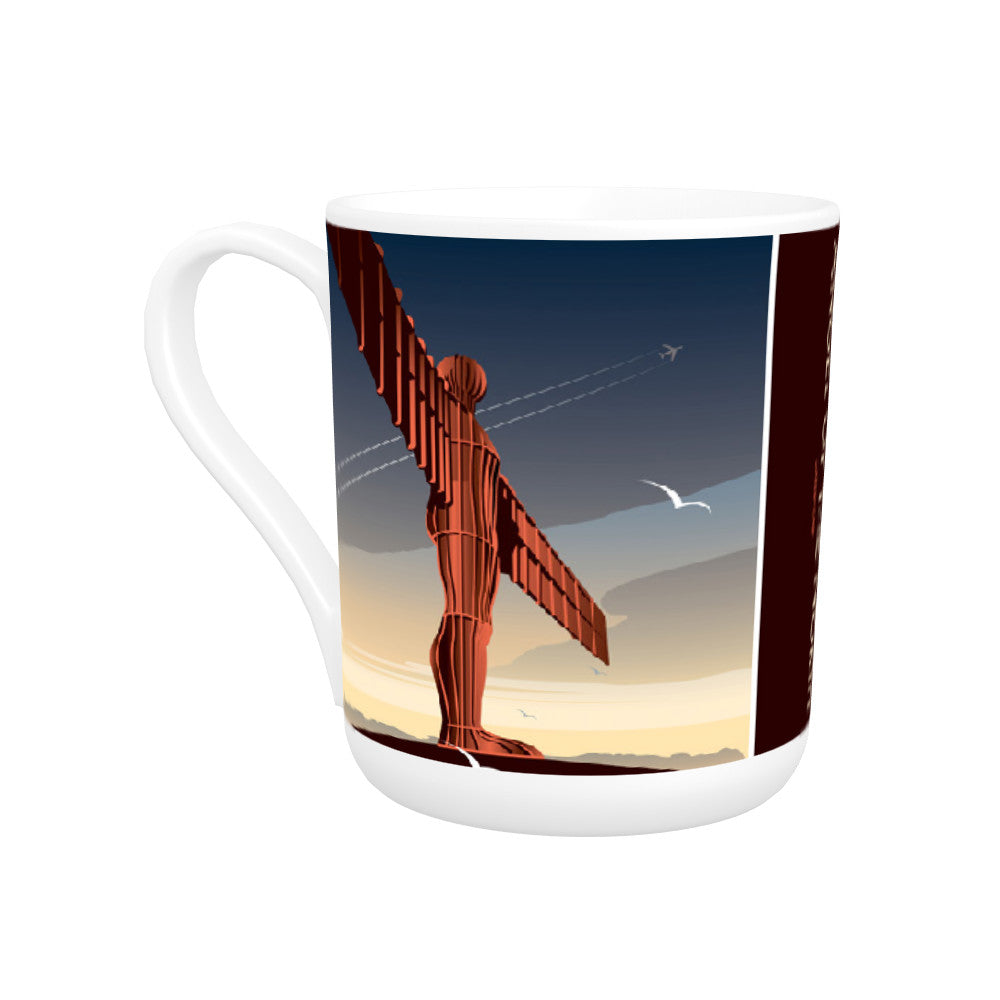 Angel of The North, Gateshead Bone China Mug