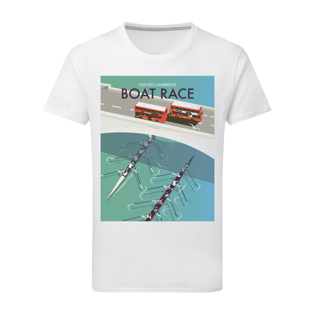 Boat Race T-Shirt by Dave Thompson