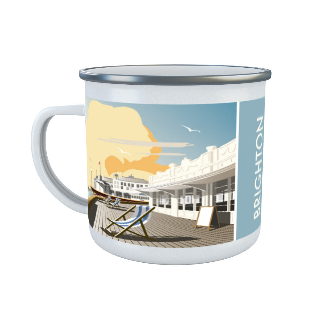 Brighton Enamel Mug