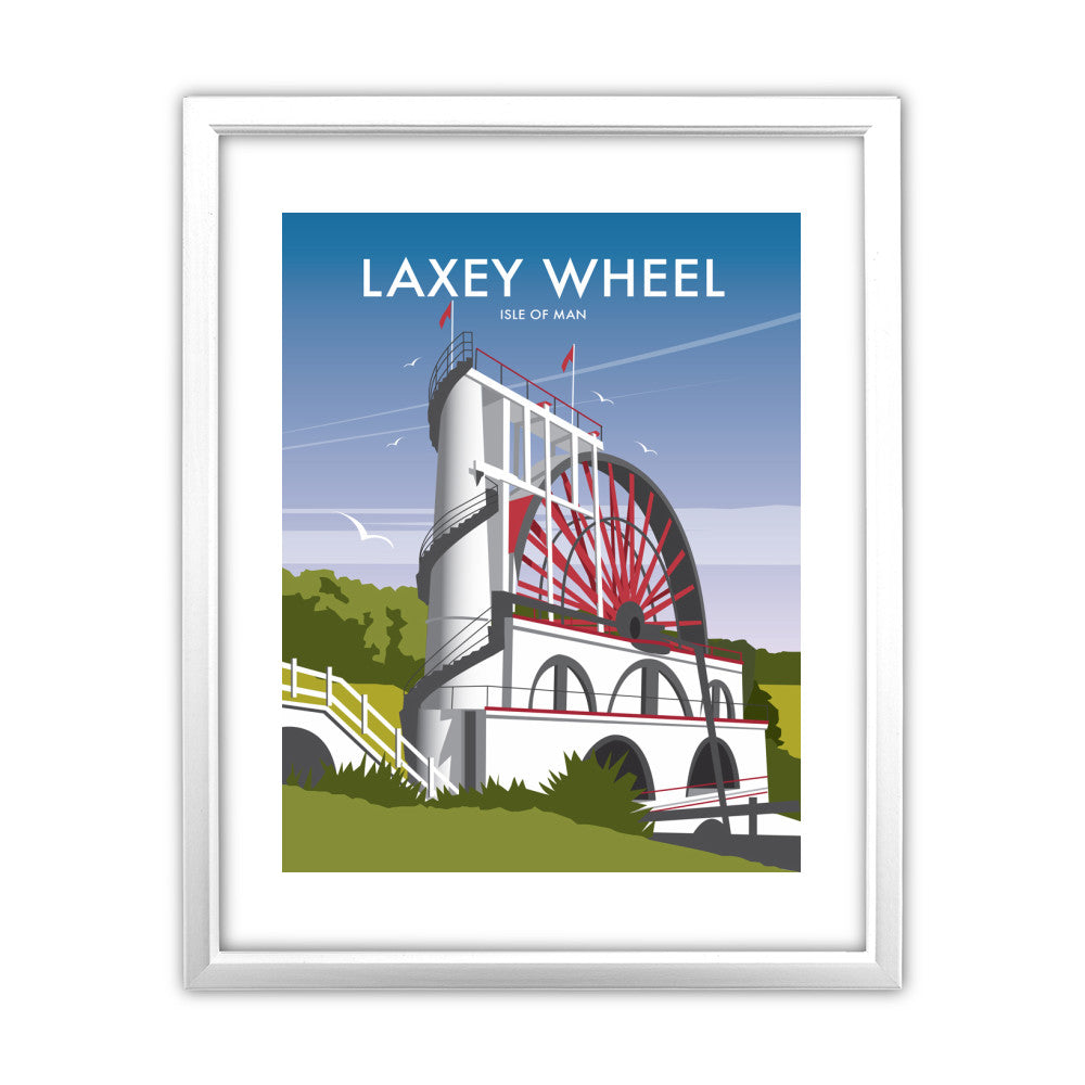 Laxey Wheel, Isle of Man - Art Print