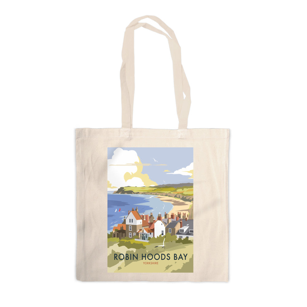 Robin Hoods Bay Canvas Tote Bag