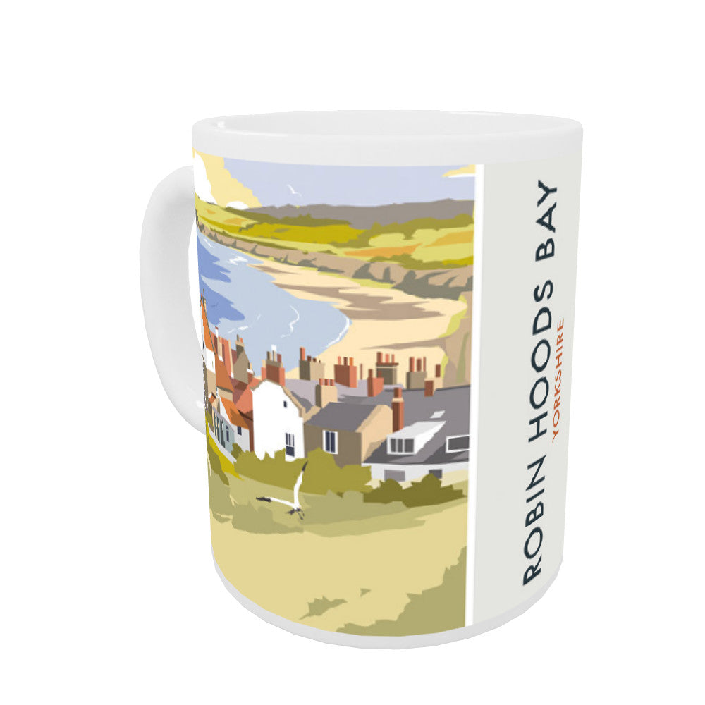 Robin Hoods Bay Coloured Insert Mug