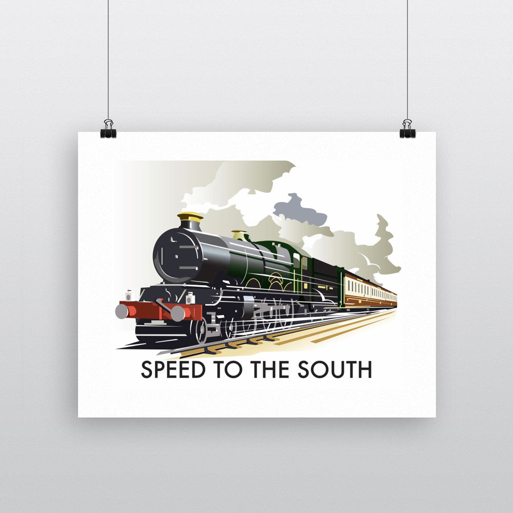 Speed to the South - Art Print