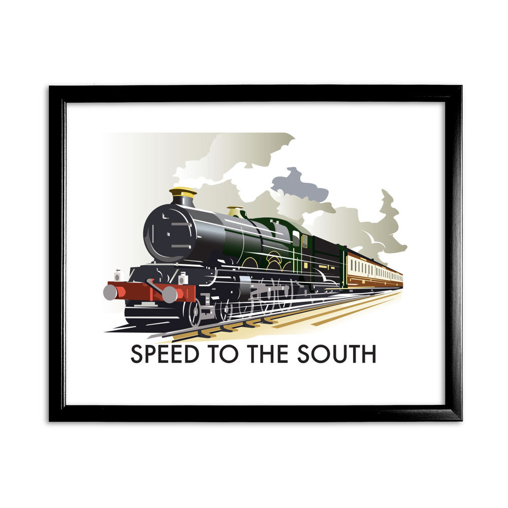 Speed to the South - Art Print