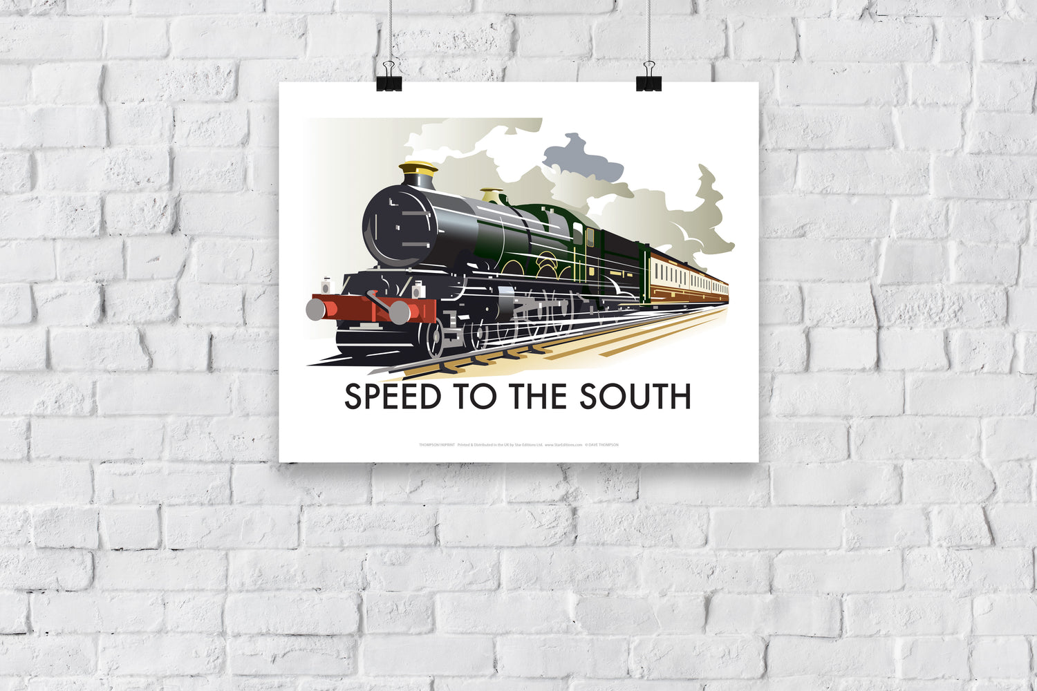 Speed to the South - Art Print