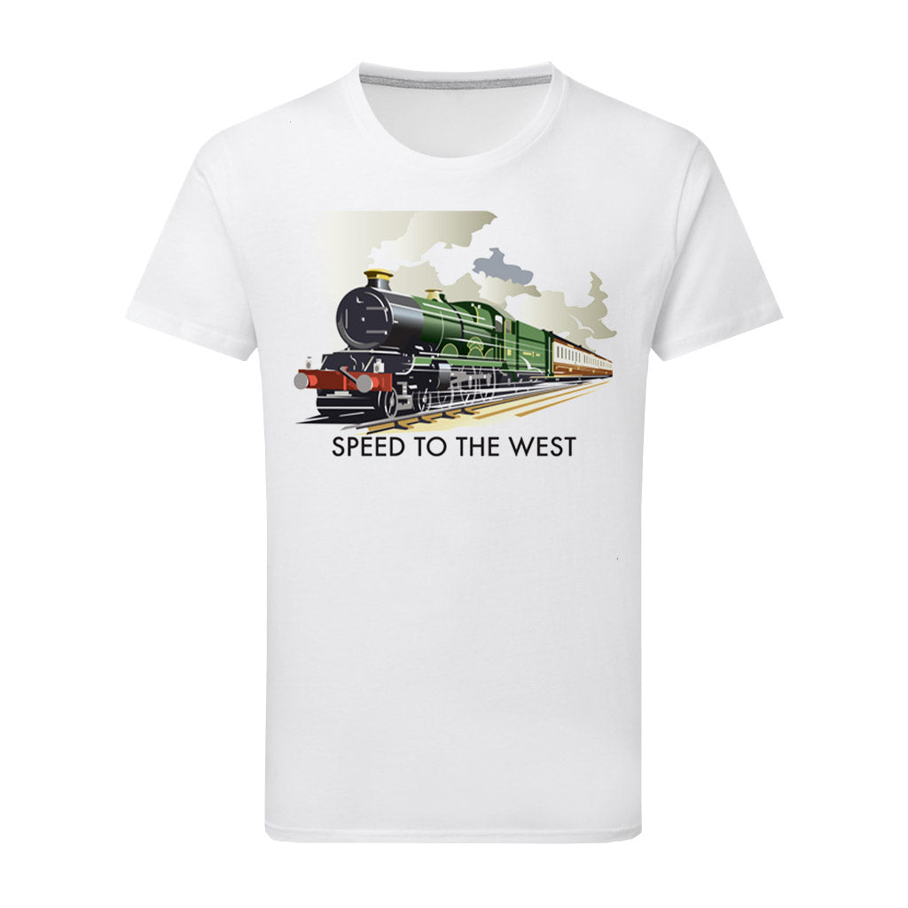 Speed To The West T-Shirt by Dave Thompson