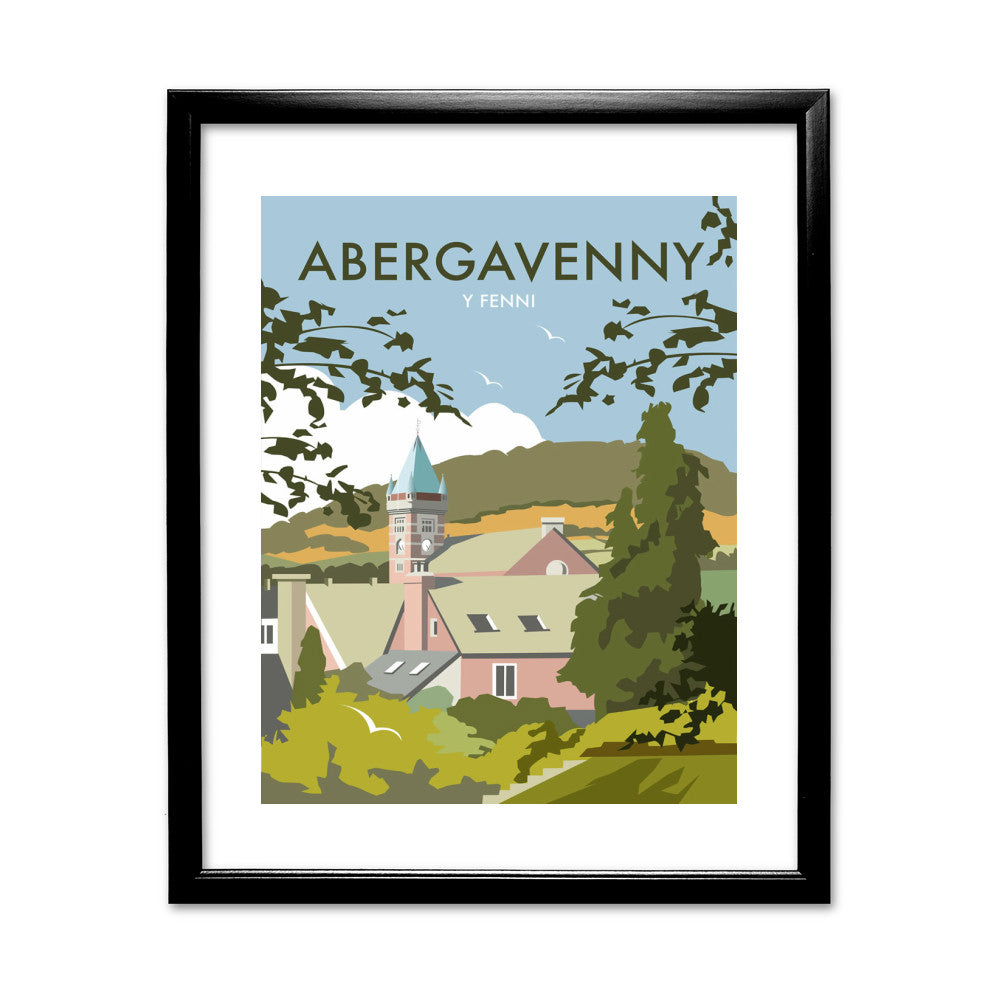 Abergavenny, South Wales - Art Print