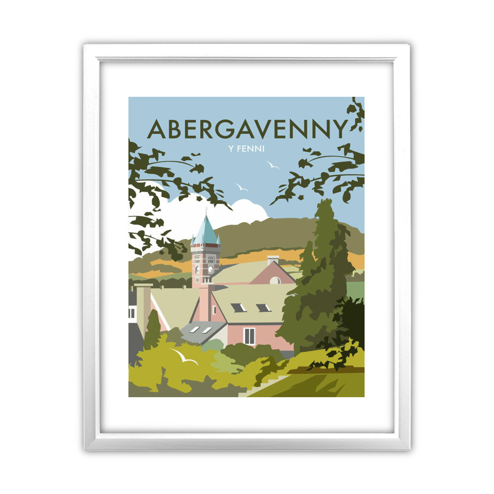 Abergavenny, South Wales - Art Print