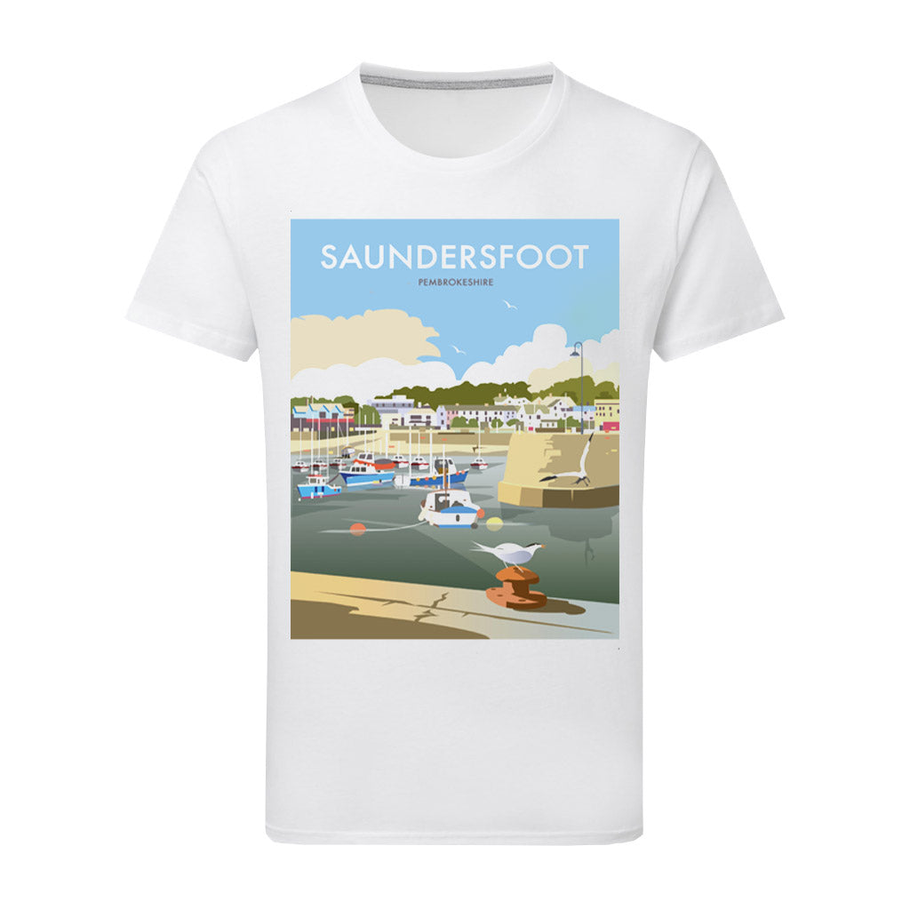 Saundersfoot T-Shirt by Dave Thompson