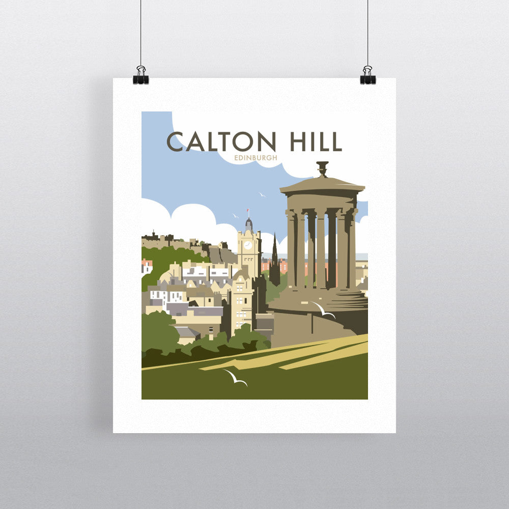 Calton Hill, Edinburgh - Art Print