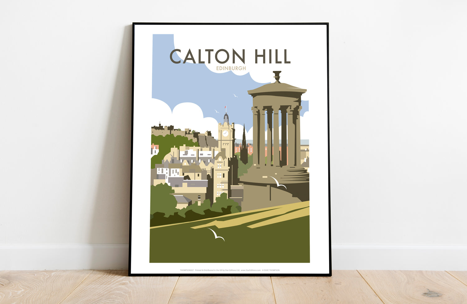 Calton Hill, Edinburgh - Art Print