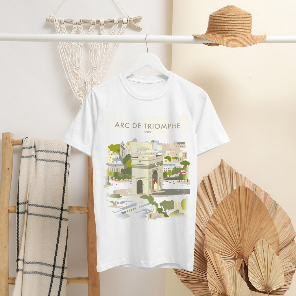 Arc De Triomphe T-Shirt by Dave Thompson