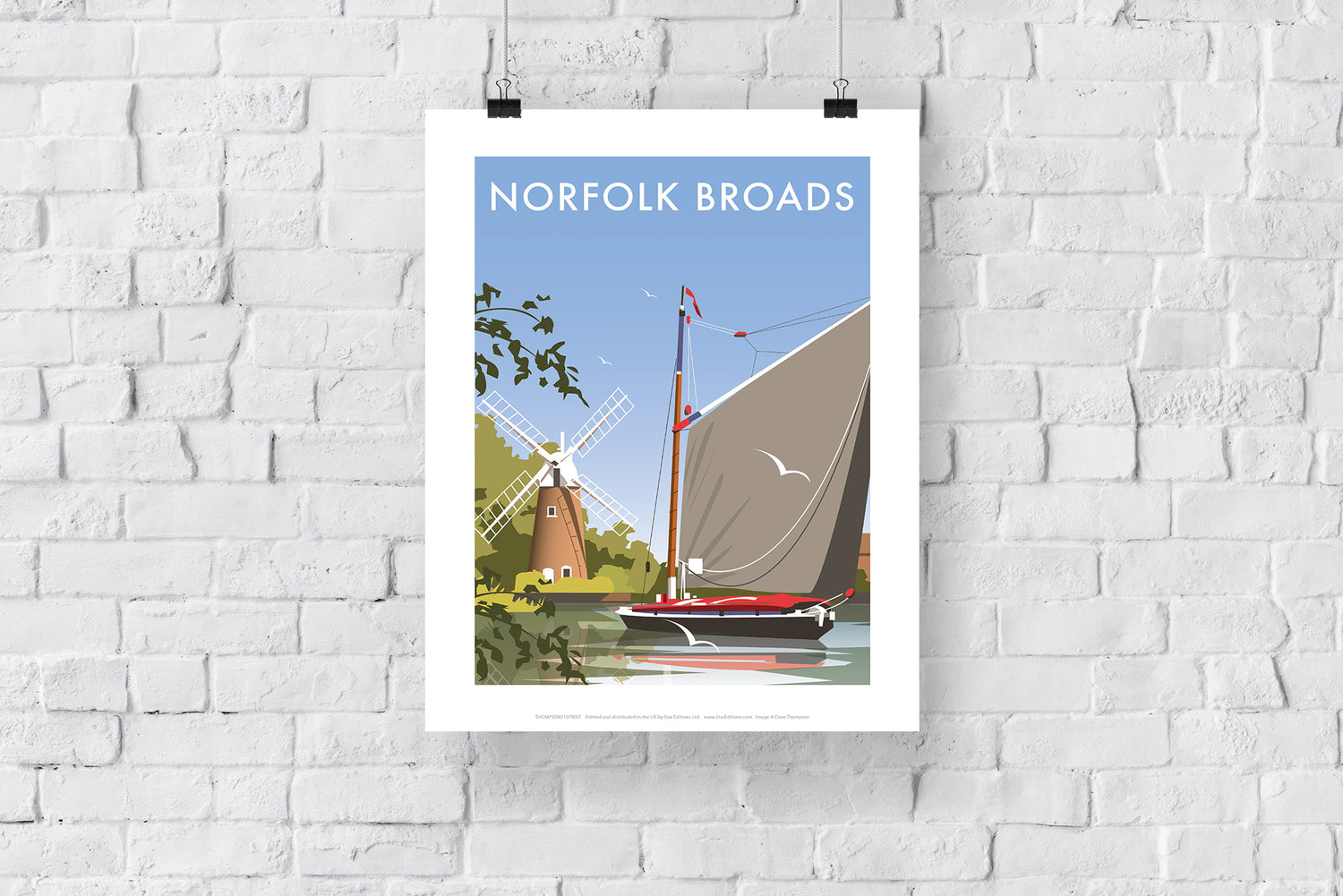 The Norfolk Broads - Art Print