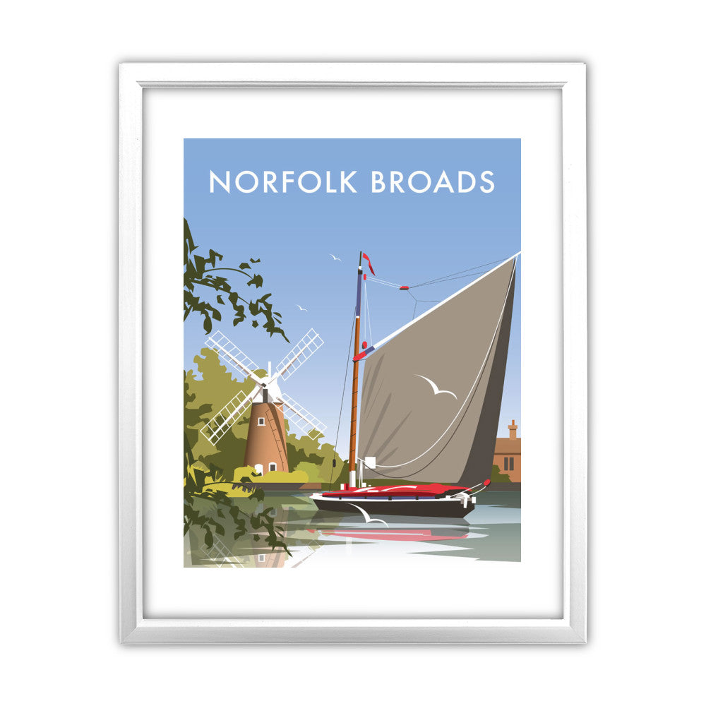 The Norfolk Broads - Art Print