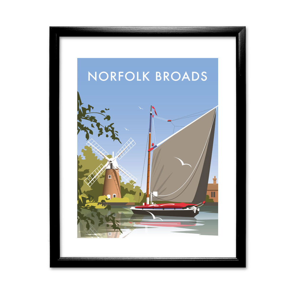 The Norfolk Broads - Art Print