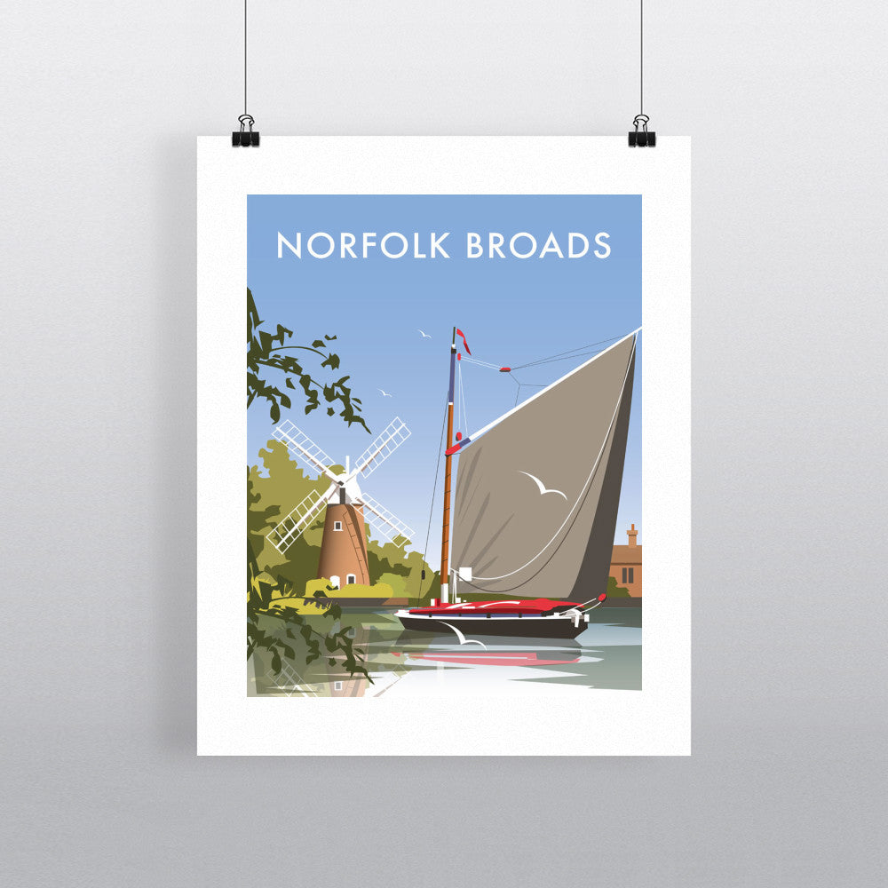 The Norfolk Broads - Art Print