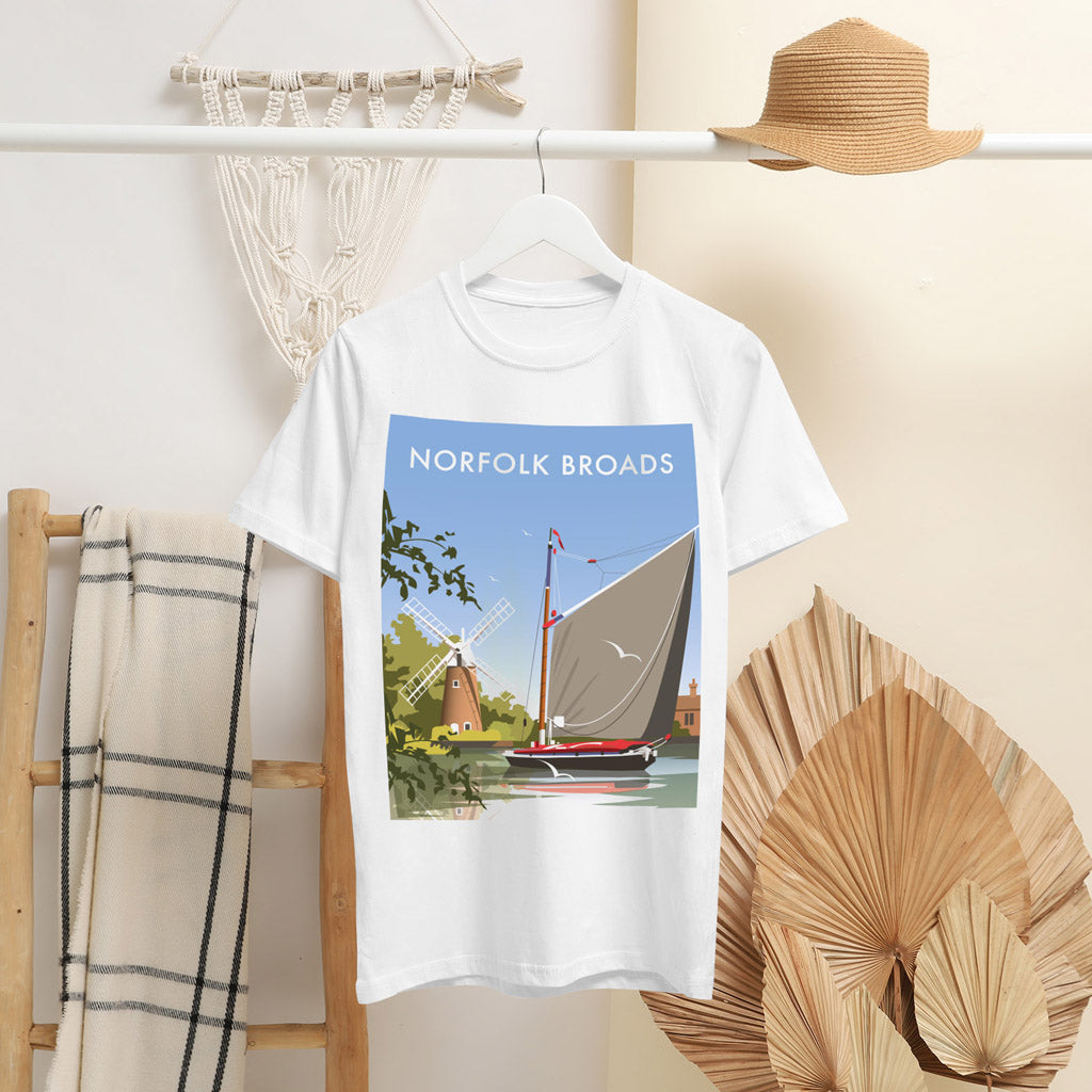 Norfolk Broads T-Shirt by Dave Thompson