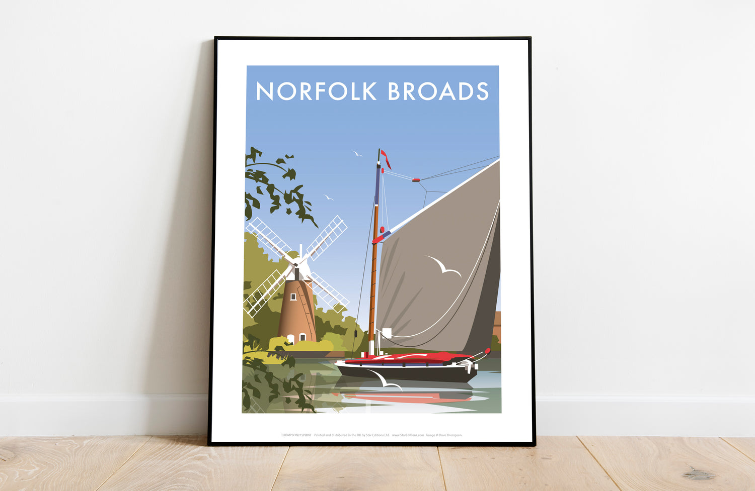 The Norfolk Broads - Art Print