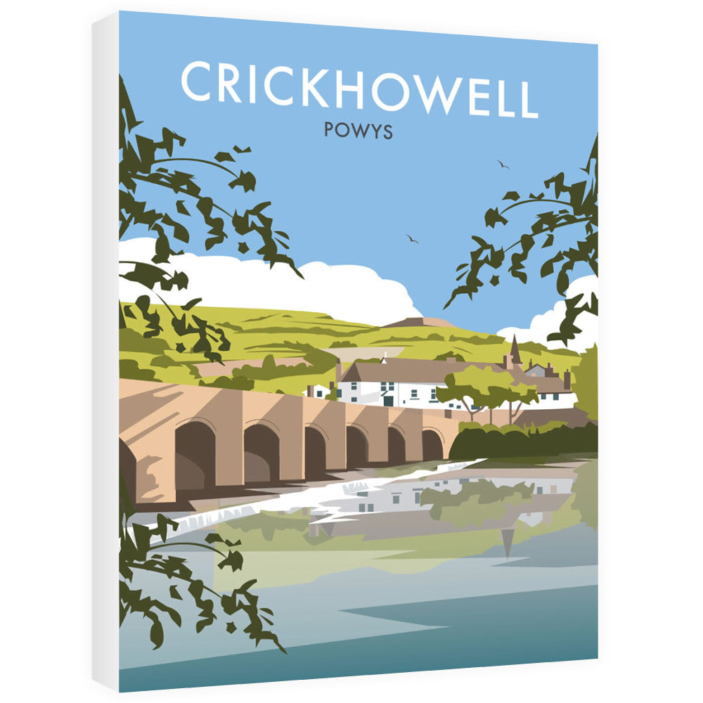 Crickhowell, South Wales Canvas