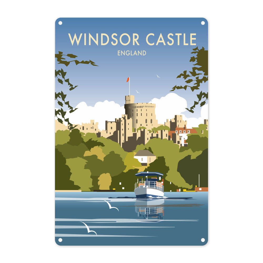 Windsor Castle Metal Sign