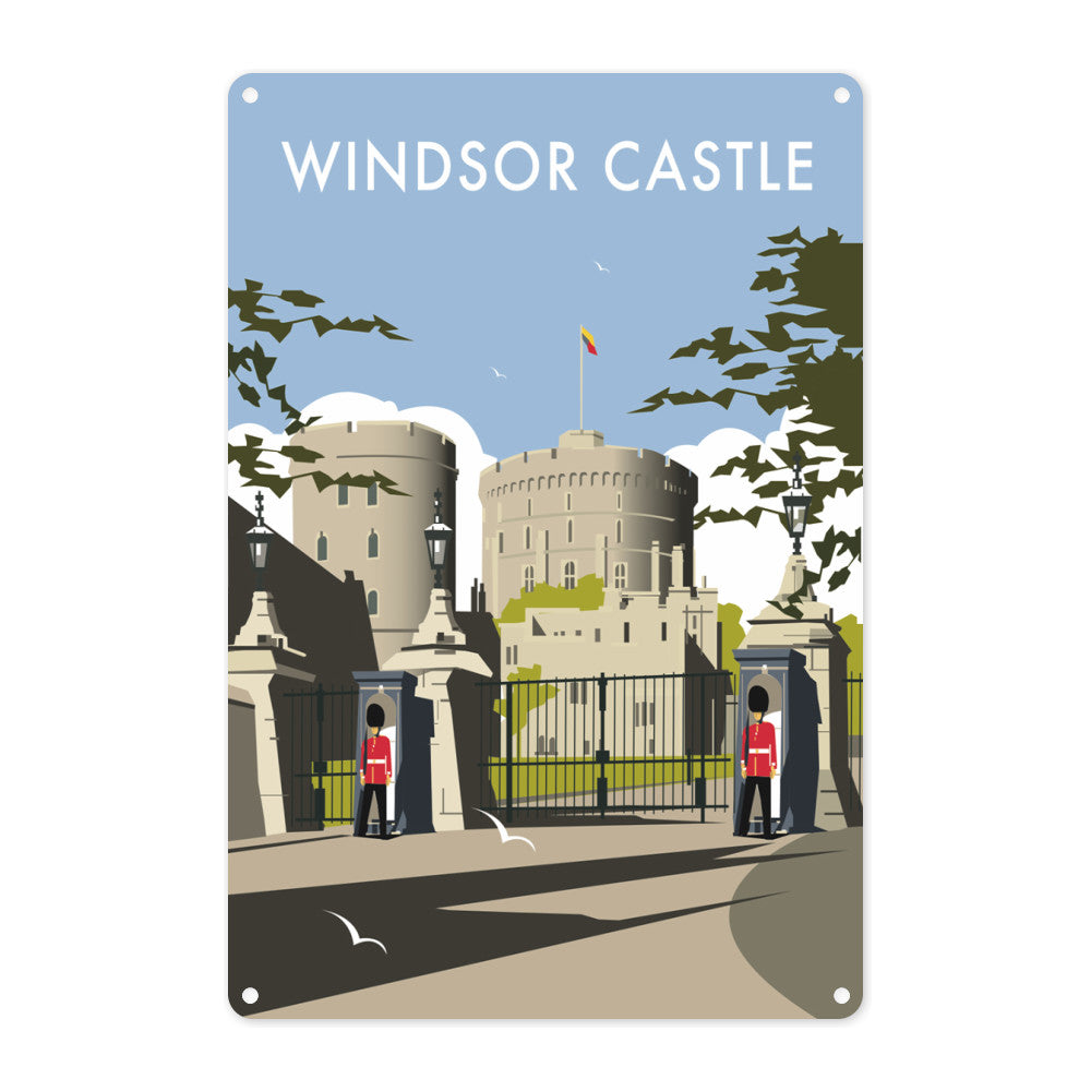 Windsor Castle Metal Sign