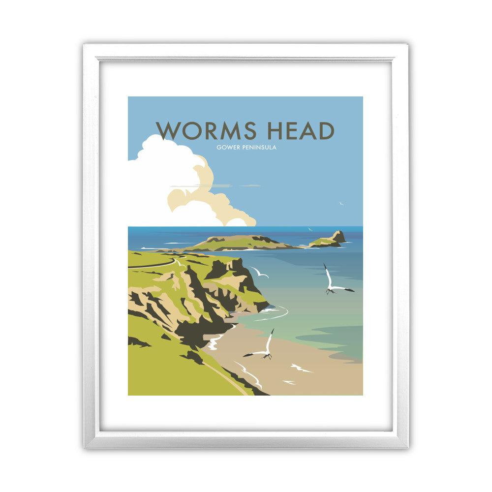 Worms Head, Gower Peninsula - Art Print